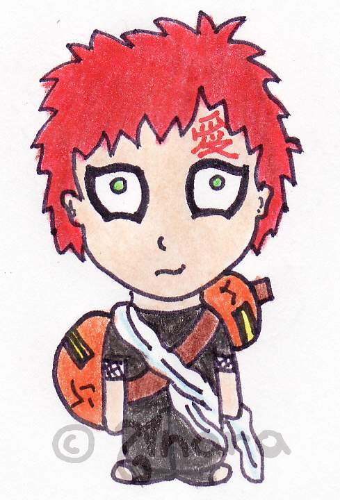 Gaara (se střapatým účesem :D)